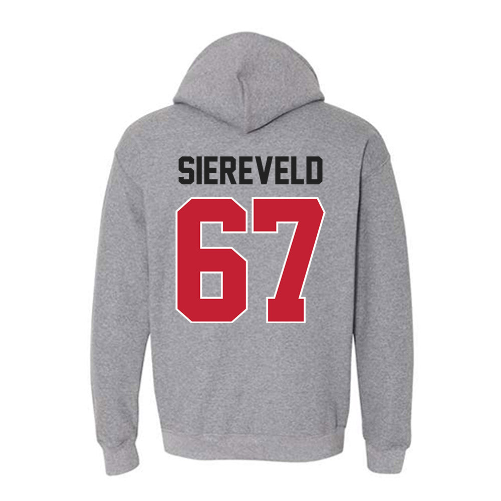 Ohio State - NCAA Football : Austin Siereveld - Classic Shersey Hooded Sweatshirt-1