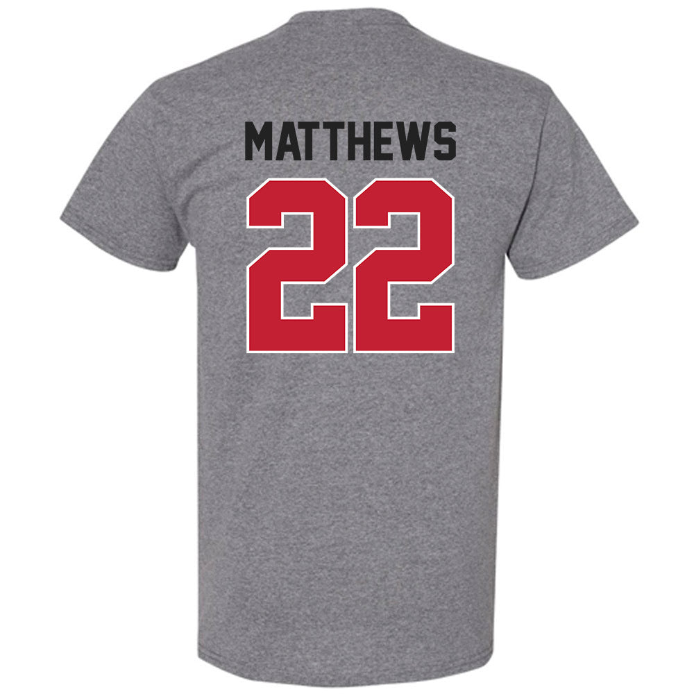Ohio State - NCAA Women's Ice Hockey : Sloane Matthews - Classic Shersey T-Shirt-1