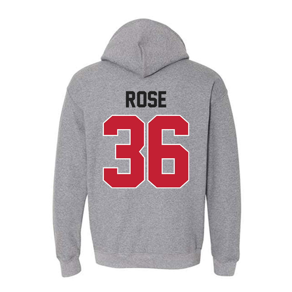 Ohio State - NCAA Baseball : Austin Rose - Classic Shersey Hooded Sweatshirt-1