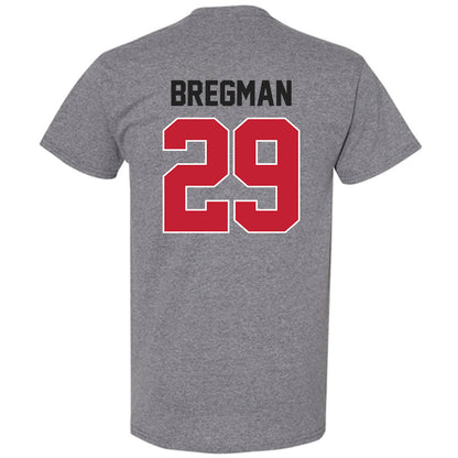 Ohio State - NCAA Men's Lacrosse : Mason Bregman - Classic Shersey T-Shirt-1