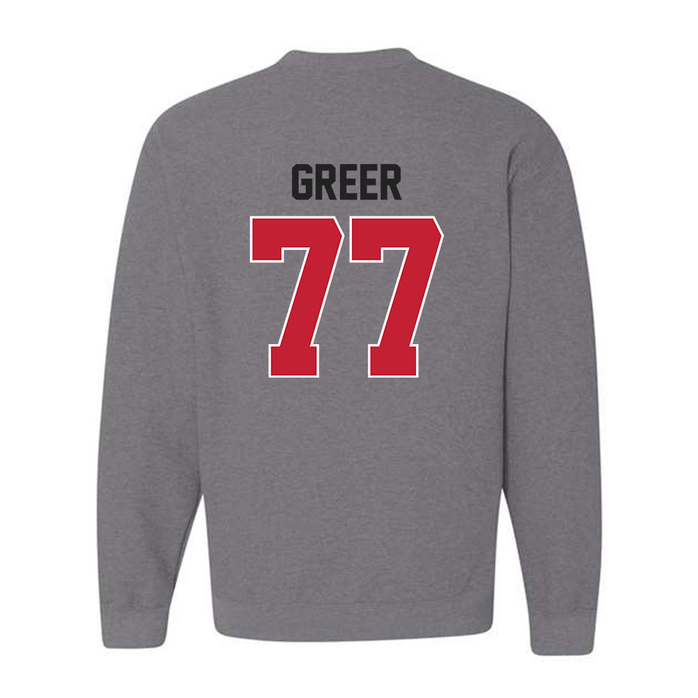 Ohio State - NCAA Football : Sam Greer - Classic Shersey Crewneck Sweatshirt-1