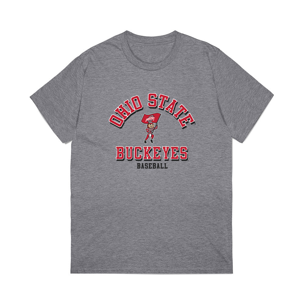 Ohio State - NCAA Baseball : Andrew Fulmer - Classic Shersey T-Shirt-0
