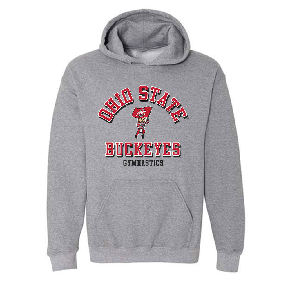 Ohio State - NCAA Women's Gymnastics : Lillian Jennejohn - Classic Shersey Hooded Sweatshirt-0