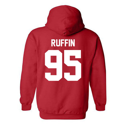 Ohio State - NCAA Football : Emanuel Ruffin - Sports Shersey Hooded Sweatshirt-1