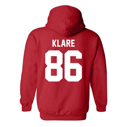 Ohio State - NCAA Football : Max Klare - Sports Shersey Hooded Sweatshirt-1