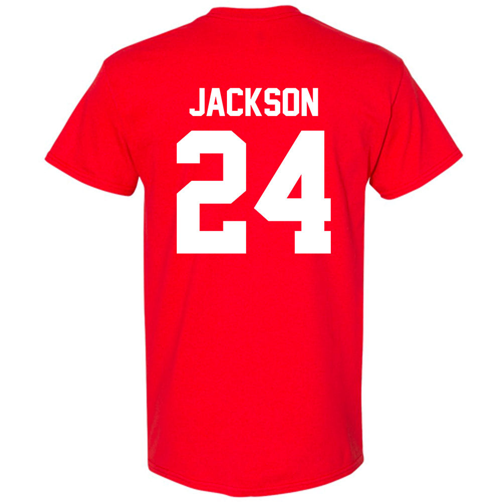 Ohio State - NCAA Football : Ja'Kobi Jackson - Sports Shersey T-Shirt-1
