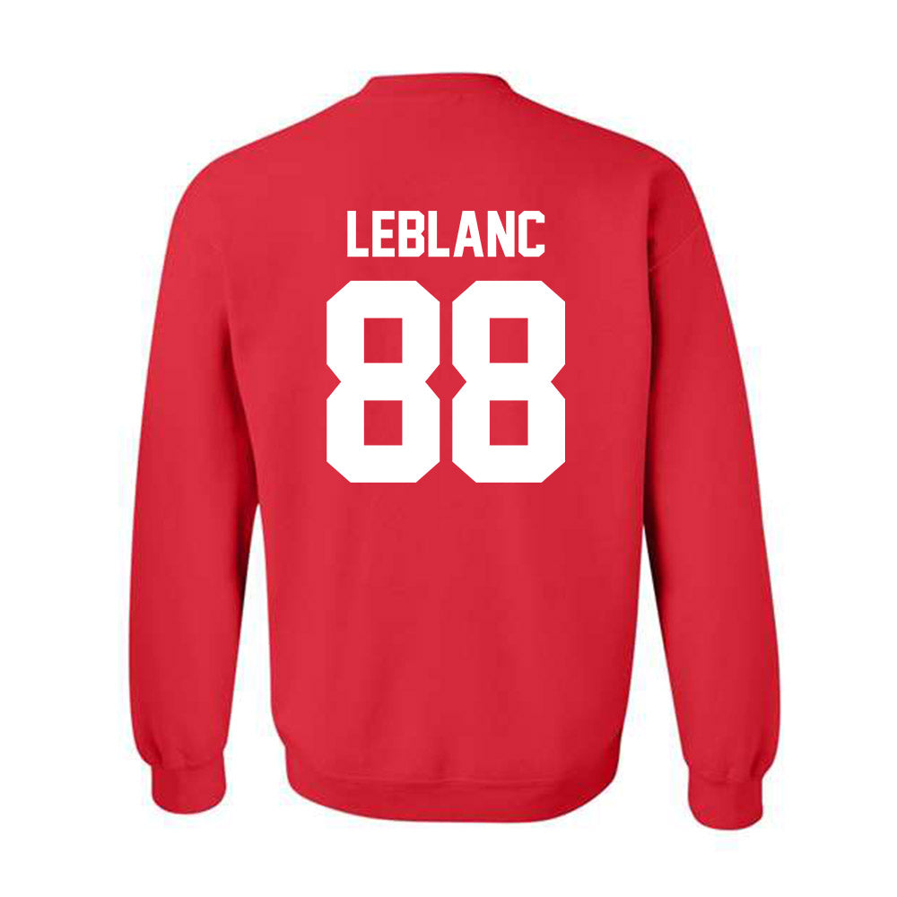 Ohio State - NCAA Football : Max LeBlanc - Sports Shersey Crewneck Sweatshirt-1