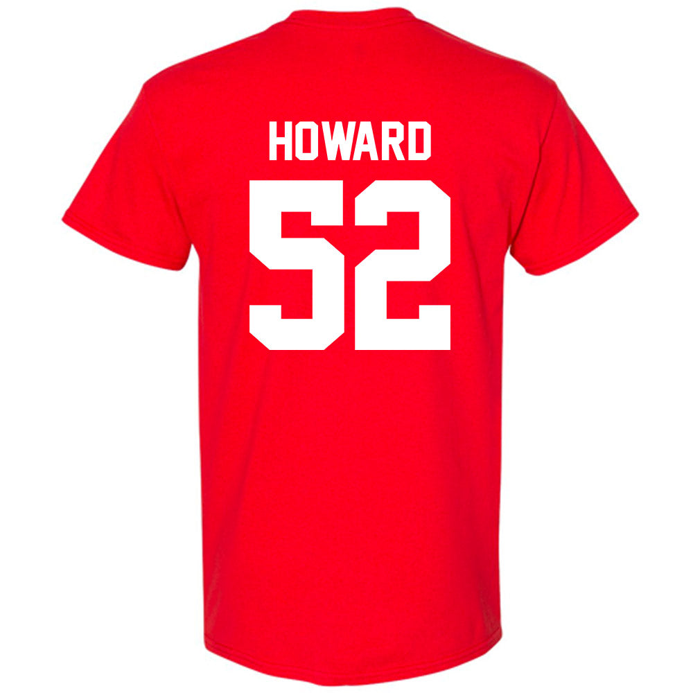 Ohio State - NCAA Football : Ty Howard - Sports Shersey T-Shirt-1