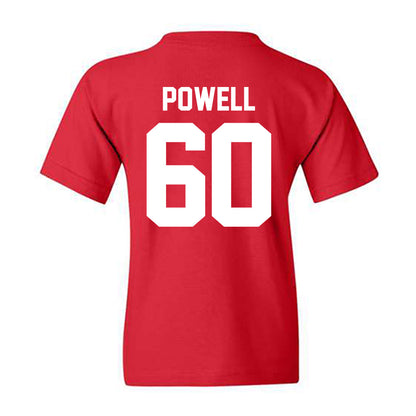Ohio State - NCAA Football : Jaxon Powell - Sports Shersey Youth T-Shirt-1