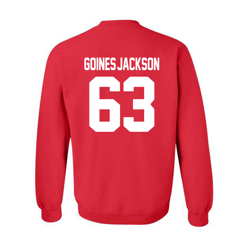 Ohio State - NCAA Football : Julian Goines-Jackson - Sports Shersey Crewneck Sweatshirt-1