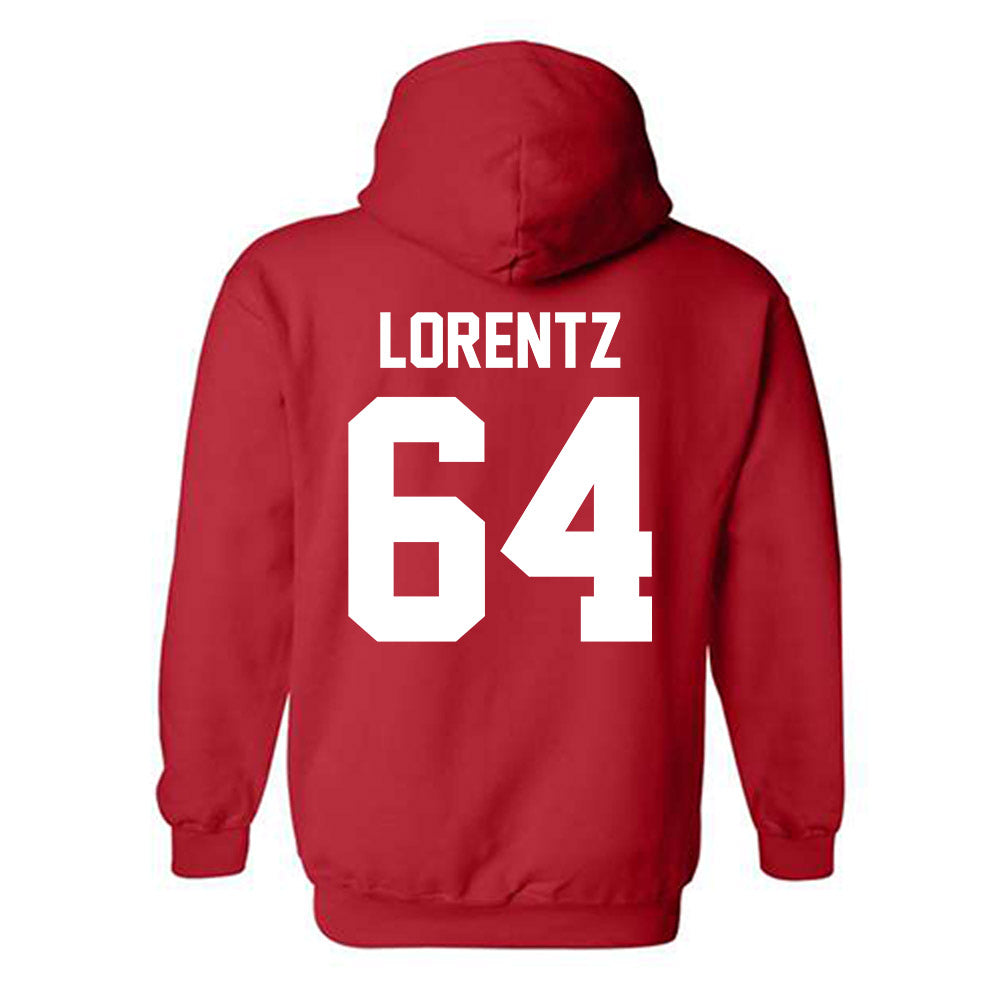 Ohio State - NCAA Football : Simon Lorentz - Sports Shersey Hooded Sweatshirt-1