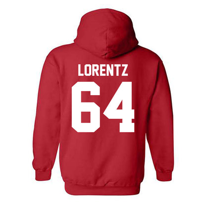 Ohio State - NCAA Football : Simon Lorentz - Sports Shersey Hooded Sweatshirt-1