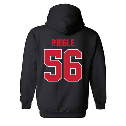 Ohio State - NCAA Football : Nate Riegle - Sports Shersey Hooded Sweatshirt-1