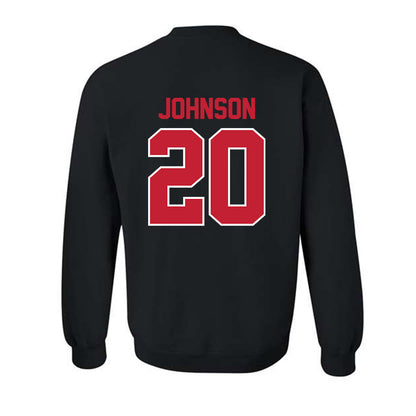 Ohio State - NCAA Football : Cincere Johnson - Sports Shersey Crewneck Sweatshirt-1