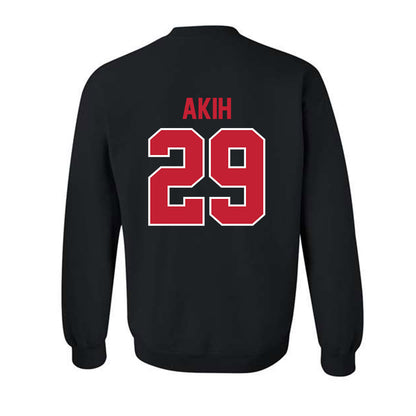 Ohio State - NCAA Football : Favour Akih - Sports Shersey Crewneck Sweatshirt-1
