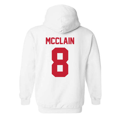 Ohio State - NCAA Football : Jaylen McClain - Sports Shersey Hooded Sweatshirt-1