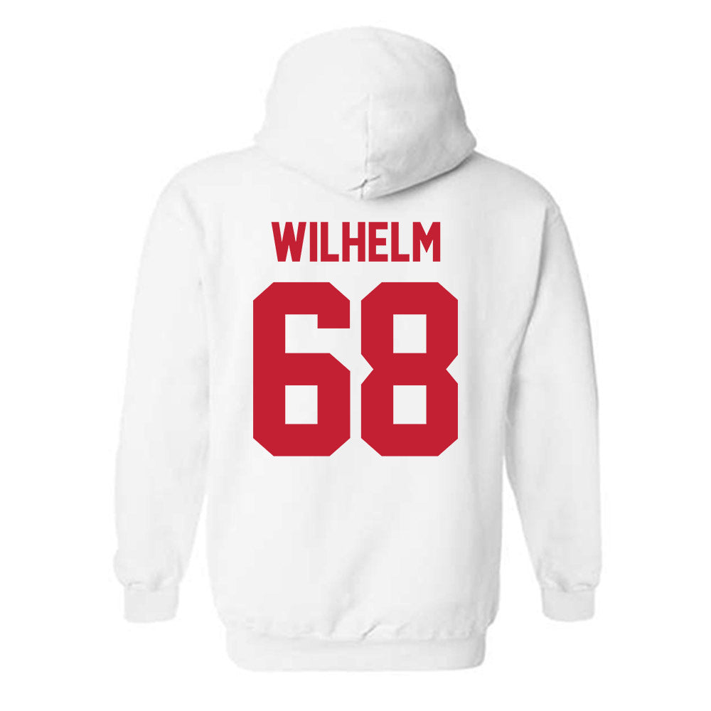 Ohio State - NCAA Football : Mason Wilhelm - Sports Shersey Hooded Sweatshirt-1