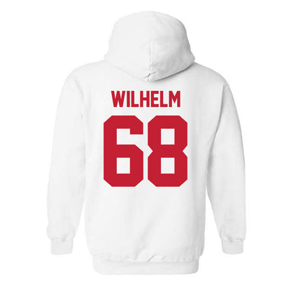 Ohio State - NCAA Football : Mason Wilhelm - Sports Shersey Hooded Sweatshirt-1