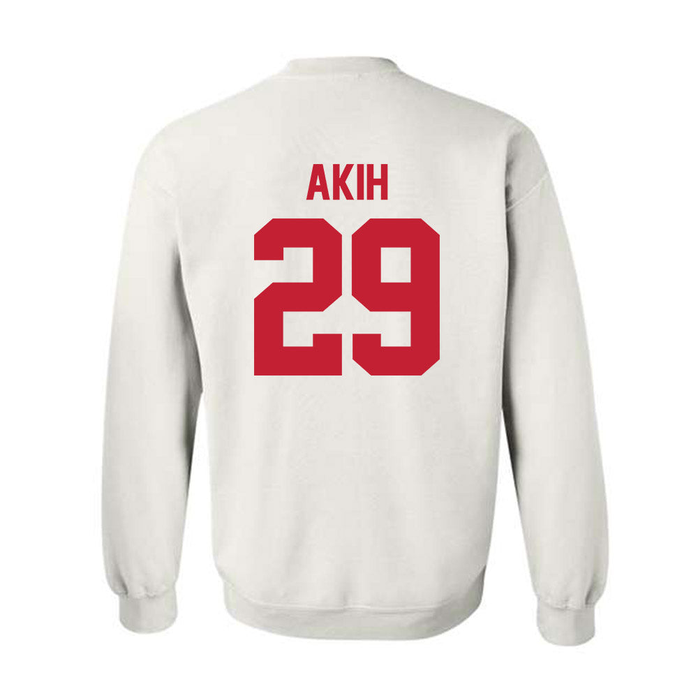 Ohio State - NCAA Football : Favour Akih - Sports Shersey Crewneck Sweatshirt-1