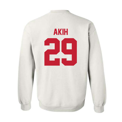 Ohio State - NCAA Football : Favour Akih - Sports Shersey Crewneck Sweatshirt-1