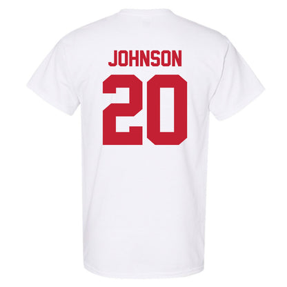 Ohio State - NCAA Football : Cincere Johnson - Sports Shersey T-Shirt-1