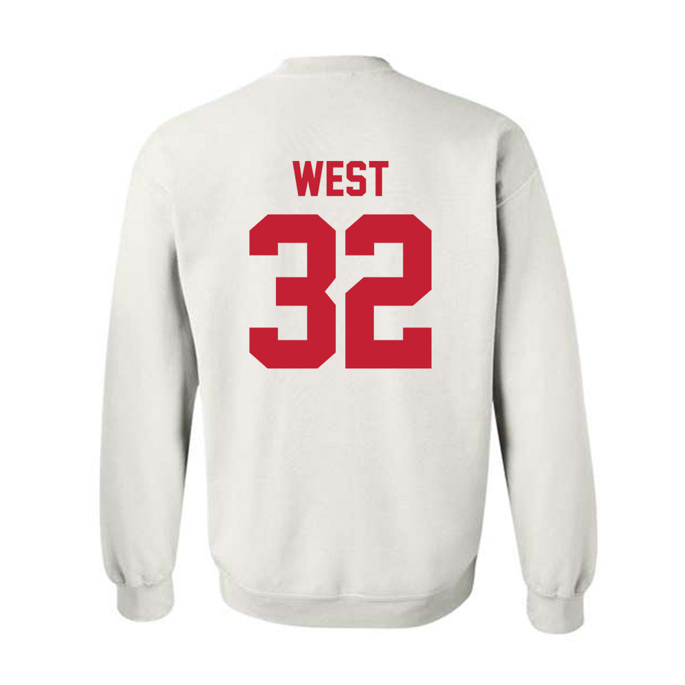 Ohio State - NCAA Football : Isaiah West - Sports Shersey Crewneck Sweatshirt-1