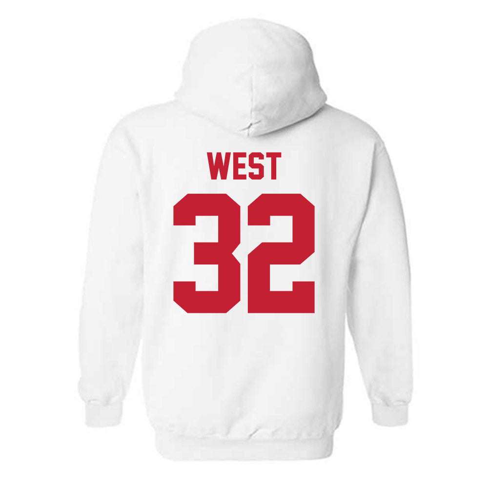 Ohio State - NCAA Football : Isaiah West - Sports Shersey Hooded Sweatshirt-1