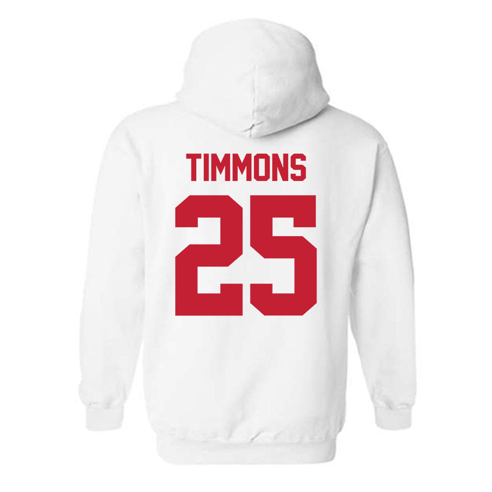 Ohio State - NCAA Football : Jay Timmons - Sports Shersey Hooded Sweatshirt-1