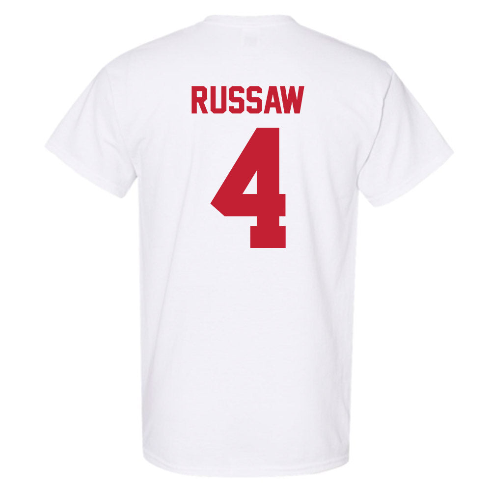 Ohio State - NCAA Football : Qua Russaw - Sports Shersey T-Shirt-1