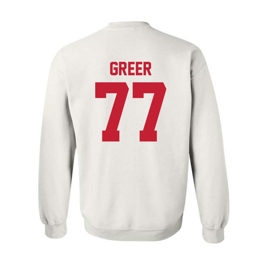 Ohio State - NCAA Football : Sam Greer - Sports Shersey Crewneck Sweatshirt-1
