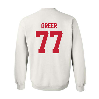 Ohio State - NCAA Football : Sam Greer - Sports Shersey Crewneck Sweatshirt-1
