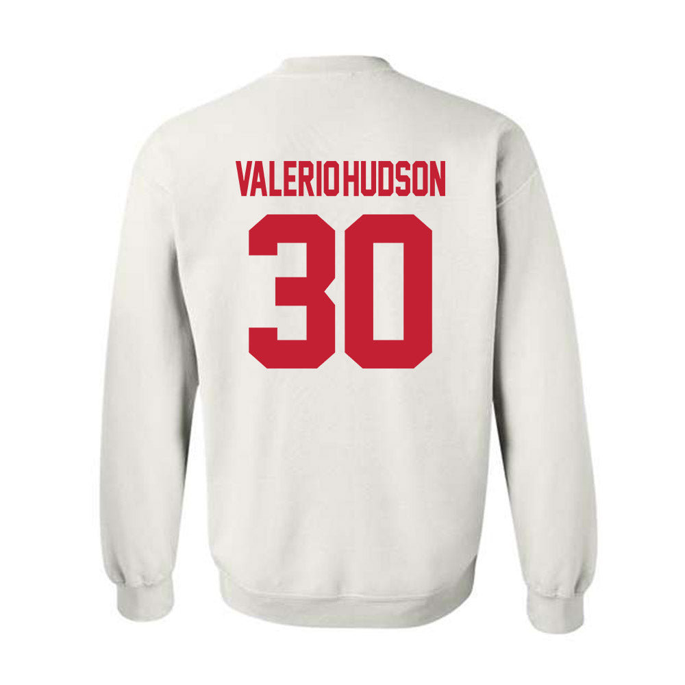 Ohio State - NCAA Football : Amari Valerio-Hudson - Sports Shersey Crewneck Sweatshirt-1
