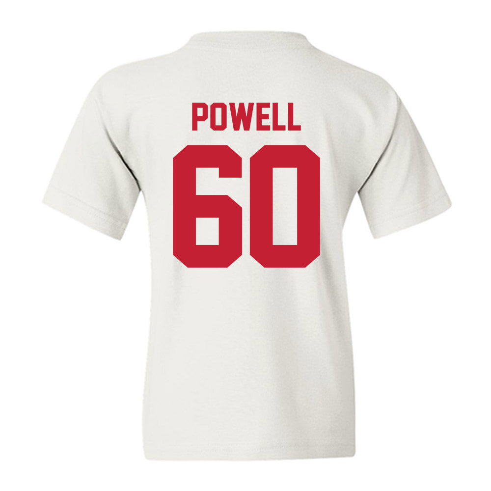 Ohio State - NCAA Football : Jaxon Powell - Sports Shersey Youth T-Shirt-1