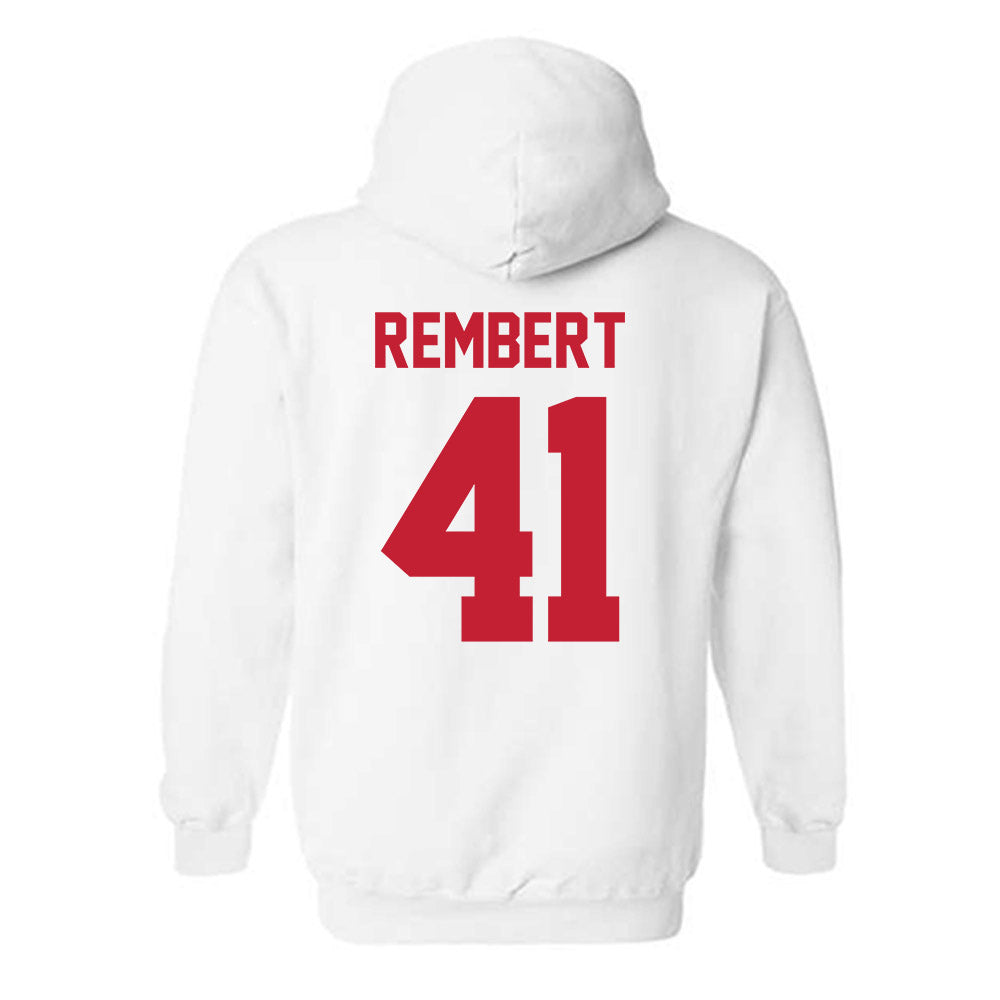Ohio State - NCAA Football : Braxton Rembert - Sports Shersey Hooded Sweatshirt-1