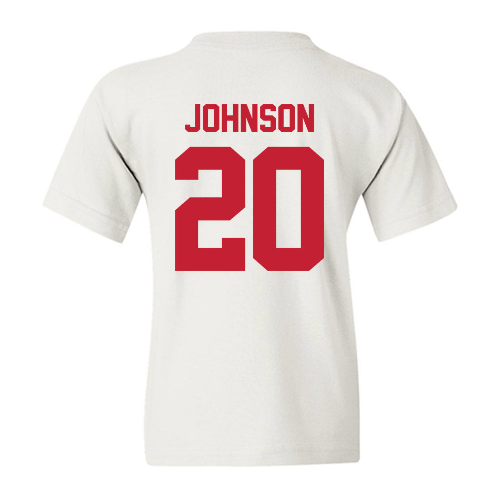 Ohio State - NCAA Football : Cincere Johnson - Sports Shersey Youth T-Shirt-1