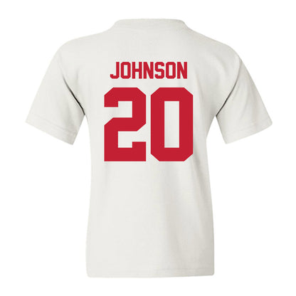 Ohio State - NCAA Football : Cincere Johnson - Sports Shersey Youth T-Shirt-1