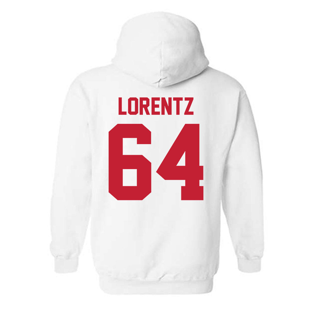 Ohio State - NCAA Football : Simon Lorentz - Sports Shersey Hooded Sweatshirt-1