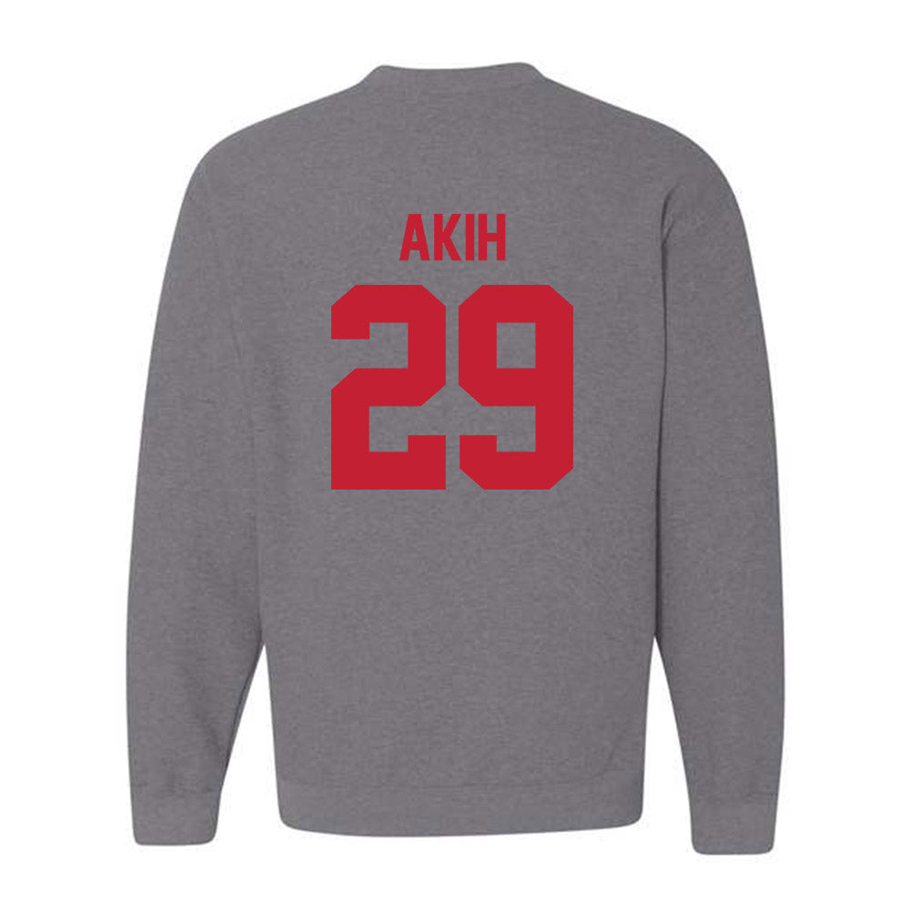 Ohio State - NCAA Football : Favour Akih - Sports Shersey Crewneck Sweatshirt-1
