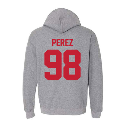 Ohio State - NCAA Football : Jamir Perez - Sports Shersey Hooded Sweatshirt-1