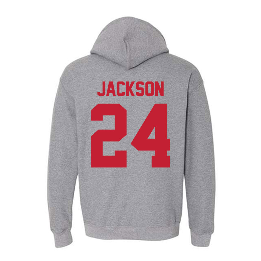 Ohio State - NCAA Football : Ja'Kobi Jackson - Sports Shersey Hooded Sweatshirt-1