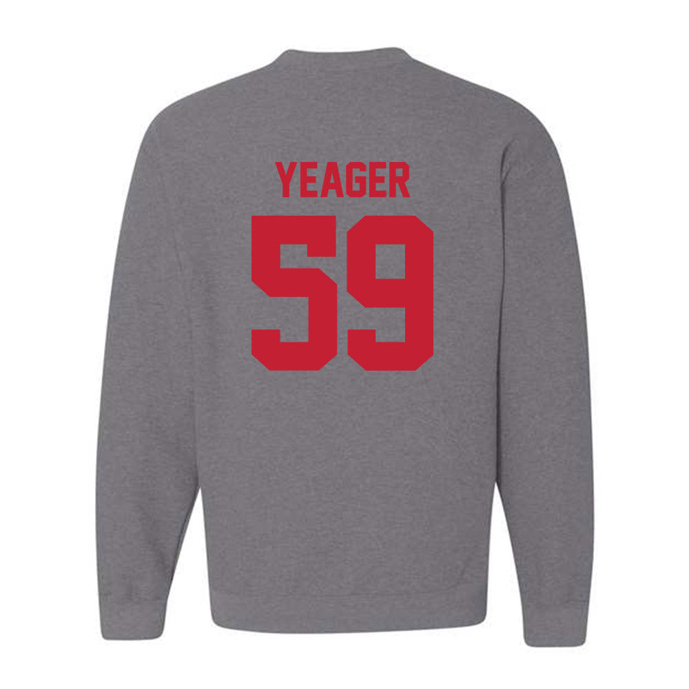 Ohio State - NCAA Football : Ashton Yeager - Sports Shersey Crewneck Sweatshirt-1
