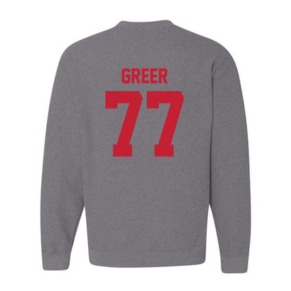 Ohio State - NCAA Football : Sam Greer - Sports Shersey Crewneck Sweatshirt-1