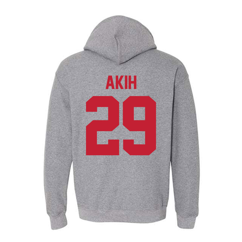 Ohio State - NCAA Football : Favour Akih - Sports Shersey Hooded Sweatshirt-1