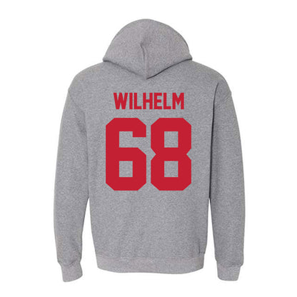 Ohio State - NCAA Football : Mason Wilhelm - Sports Shersey Hooded Sweatshirt-1