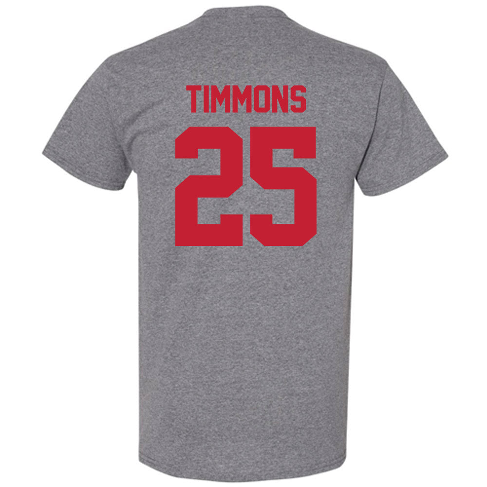 Ohio State - NCAA Football : Jay Timmons - Sports Shersey T-Shirt-1