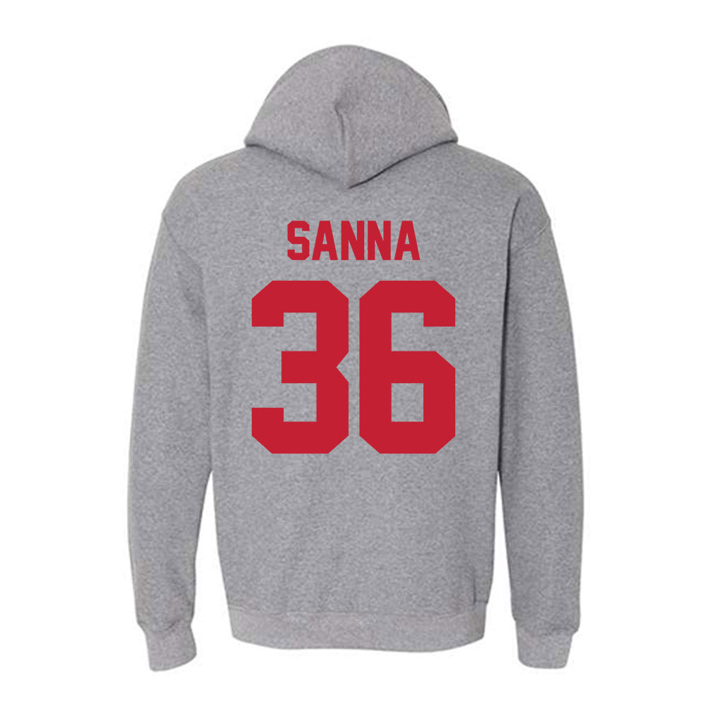 Ohio State - NCAA Football : CJ Sanna - Sports Shersey Hooded Sweatshirt-1