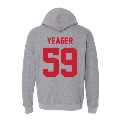 Ohio State - NCAA Football : Ashton Yeager - Sports Shersey Hooded Sweatshirt-1