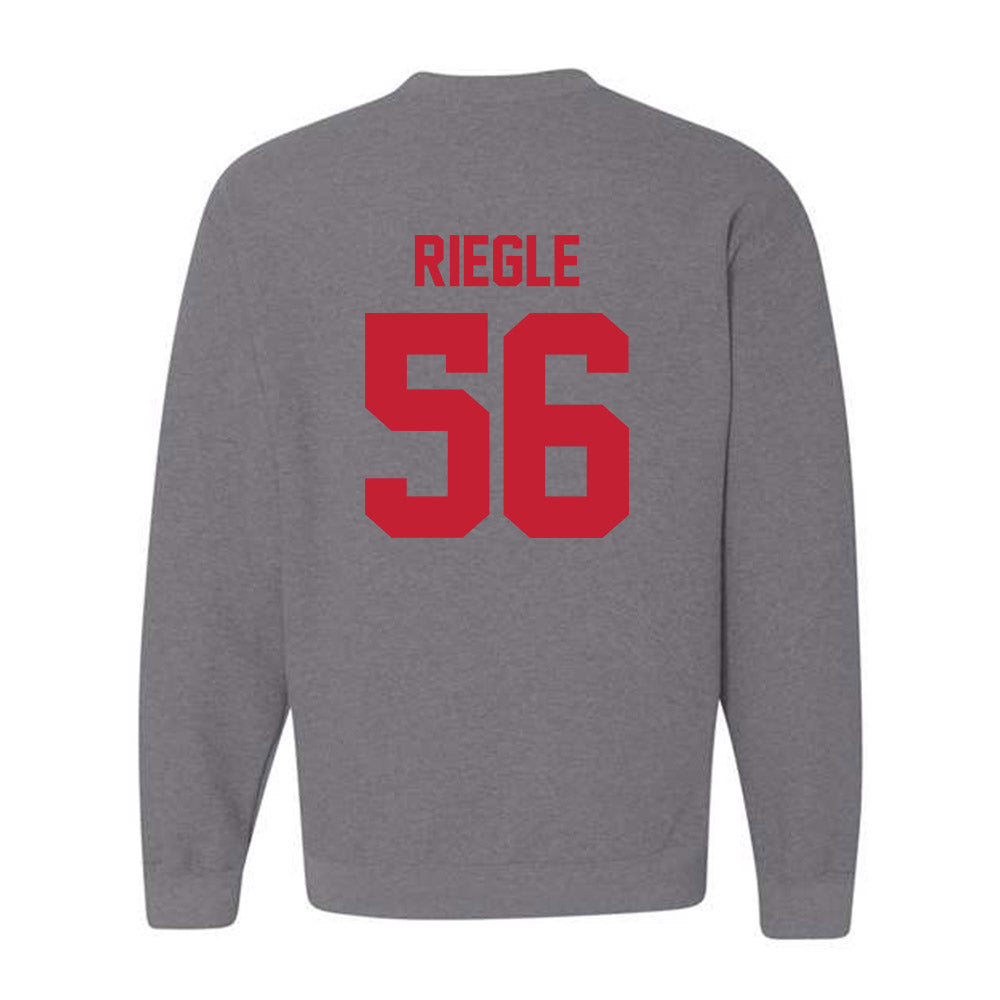Ohio State - NCAA Football : Nate Riegle - Sports Shersey Crewneck Sweatshirt-1