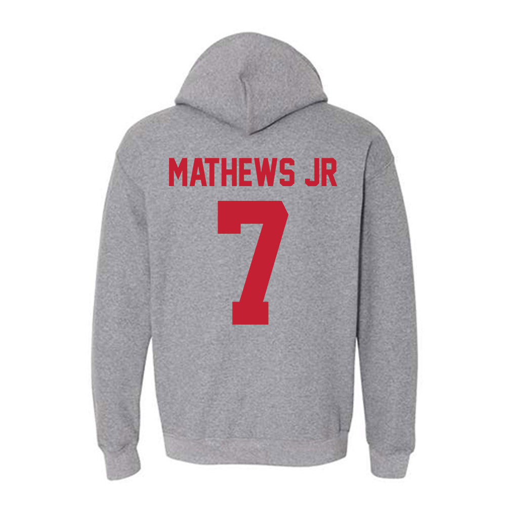 Ohio State - NCAA Football : Jermaine Mathews Jr - Sports Shersey Hooded Sweatshirt-1