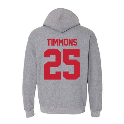 Ohio State - NCAA Football : Jay Timmons - Sports Shersey Hooded Sweatshirt-1
